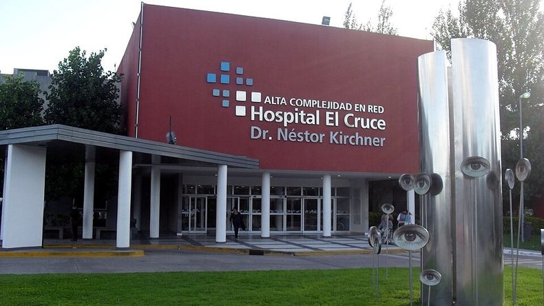 Hospital El Cruce de Florencio Varela, uno de los cinco hospitales que comparten las gestiones de Javier Milei y Axel Kicillof&nbsp;