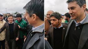 Axel Kicillof federal: el gobernador pasea su proyecto presidencial por Chaco
