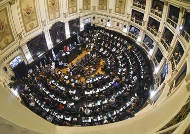 Cámara de Diputados de la Legislatura bonaerense (Foto: NA)
