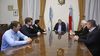 Rogelio Frigerio recibió a productores de arroz de Entre Ríos a mitad de este año. El gobierno anunciará medidas de alivio para el sector.