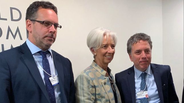 lagarde sorprendio a dujovne, que espera calma hasta octubre