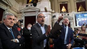 Ritondo, el cerebro del acting planificado de la retirada PRO
