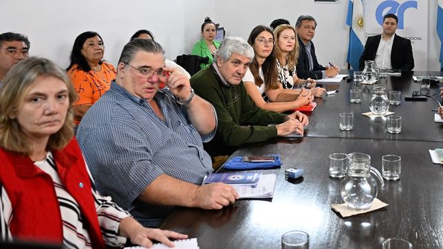 Última reunión paritaria entre los docentes de Entre Ríos y el gobierno que encabeza Rogelio Frigerio.