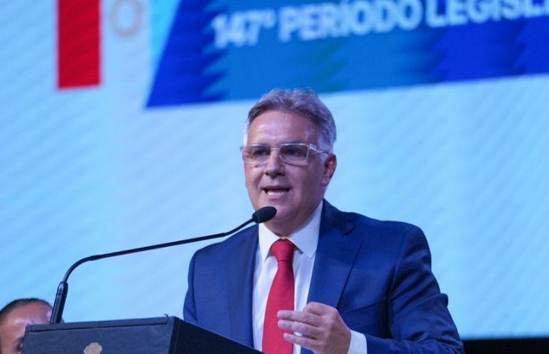 Martín Llaryora, apuntó contra Nación y defendió al campo. Martín Llaryora, apuntó contra Nación y defendió al campo.