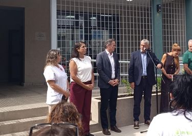 Jorge Ferraresi y Katopodis, juntos en Avellaneda: festival de elogios entre precandidatos a la gobernación