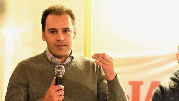 Gustavo Ventura, el primer anotado para disputar la intendencia de la capital de Tierra del Fuego.