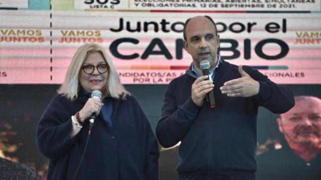 en el pago de perotti, corral jugo la carta carrio para pegarle a angelini