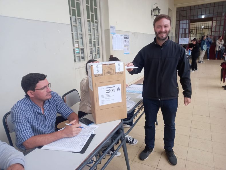 Francisco Azcué, el nuevo intendente de Concordia.