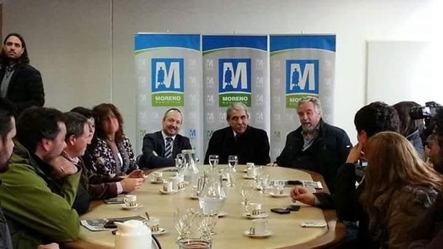 anibal fue a moreno con sabbatella para demostrar la fuerza de su formula