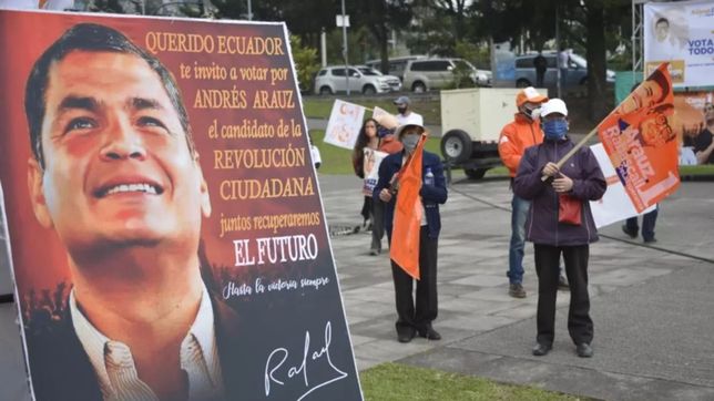 correa prueba su segundo muleto con expectativa peronista