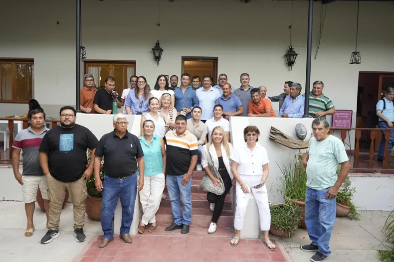 Rodrigo de Loredo y autoridades municipales del norte de Córdoba