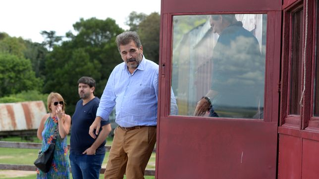 Cristian Ritondo, en Olavarría.&nbsp;