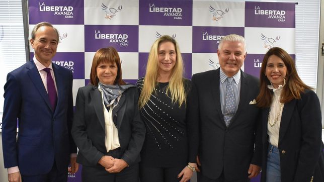 Karina Milei con Patricia Bullrich.&nbsp;