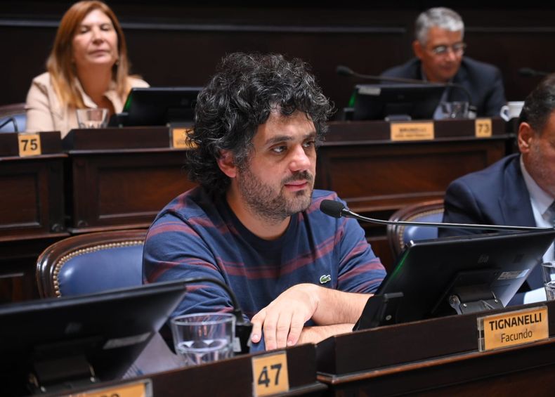 Facundo Tignanelli, precandidato a diputado provincial por la tercera sección electoral de la provincia de Buenos Aires.