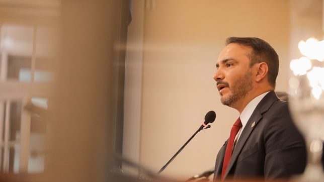 Juan Pablo Valdés, gobernador de Corrientes.&nbsp;