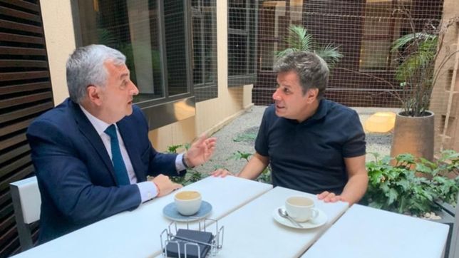 Gerardo Morales y Facundo Manes.&nbsp;