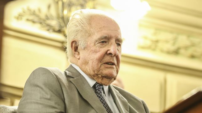 El juez Eduardo Guillermo Spuler. Avisó que renunciará a la Corte Suprema de Justicia de Santa Fe en septiembre de 2026. Tendrá 83 años, 26 de ellos como supremo. 
