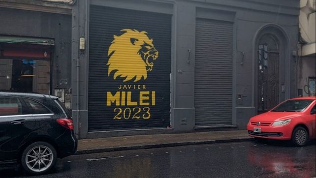 milei pone segunda en rosario: bunker oficial y granata al freezer