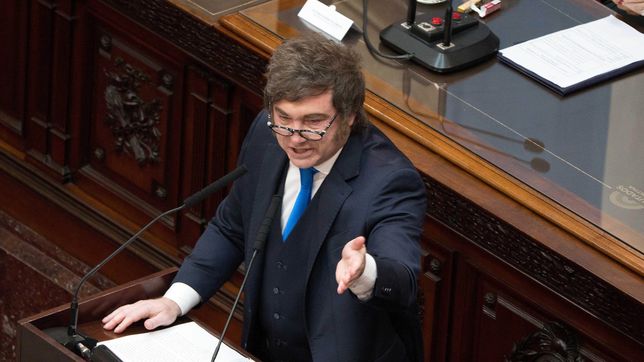 Las frases más destacadas del discurso de Javier Milei en el Congreso