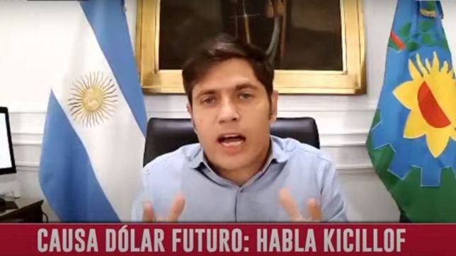 kicillof: ?la justicia es ciega, sorda y muda y esta partidizada?