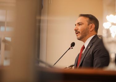 Juan Pablo Valdés, gobernador de Corrientes.&nbsp;