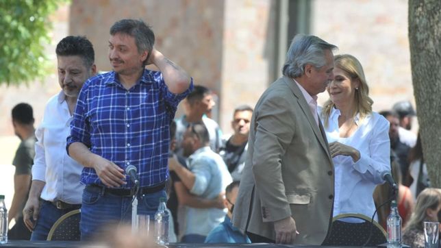 el presidente bendice a una orga universitaria que disputa poder con la campora