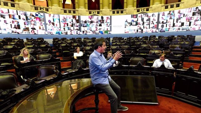 mueve massa: tras el 17-o, apura el presupuesto con el protocolo en debate