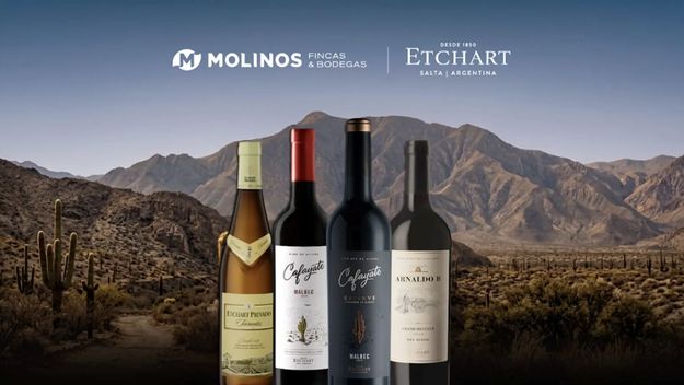 Salta: Molinos expande sus negocios y acuerda la compra de la bodega Etchart. Salta: Molinos expande sus negocios y acuerda la compra de la bodega Etchart.