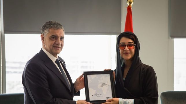 Jorge Macri en Abu Dabi.