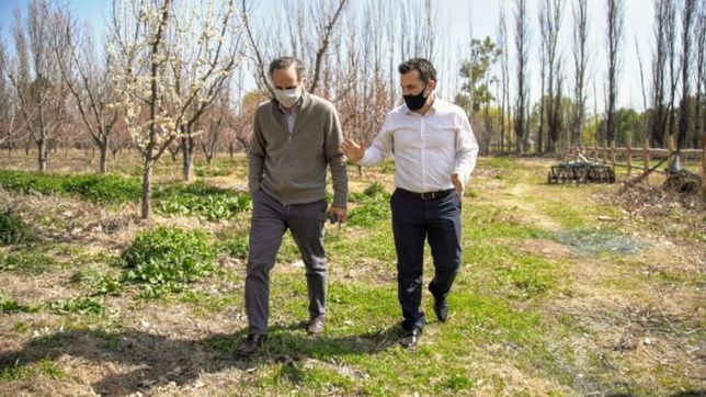 martinez analizo la situacion del sector con bulgheroni en neuquen