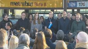 El mal momento de un intendente del PJ en un acto de campaña de Vidal
