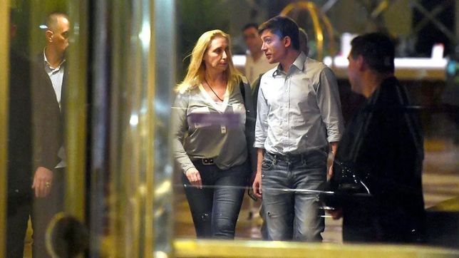 Karina Milei y Santiago Caputo.