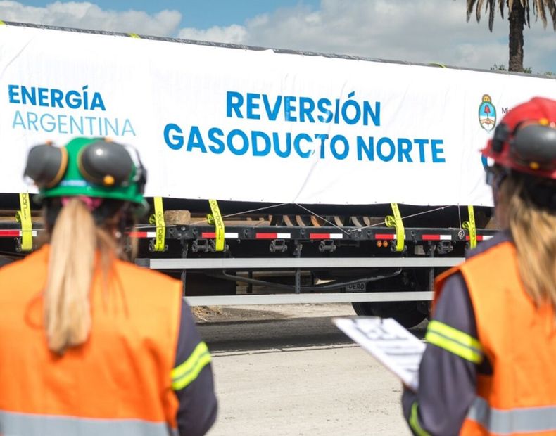Javier Milei y la licitación de la reversión del Gasoducto Norte