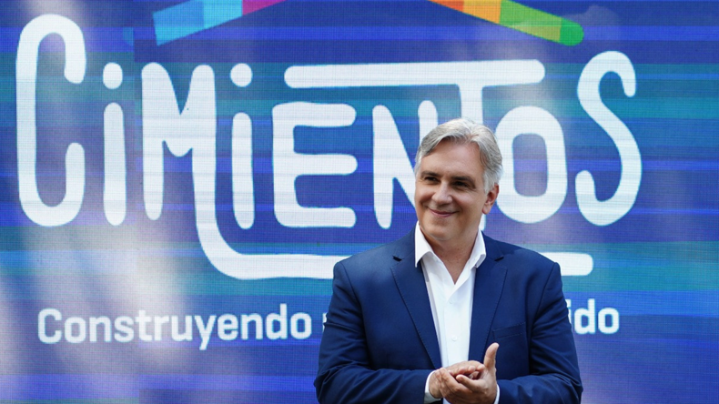 Martín Llaryora, gobernador de Córdoba. 