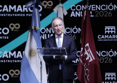El presidente de Camarco, Gustavo Weiss, duda del derrame de Vaca Muerta y la minería y reclama obras de infraestructura.