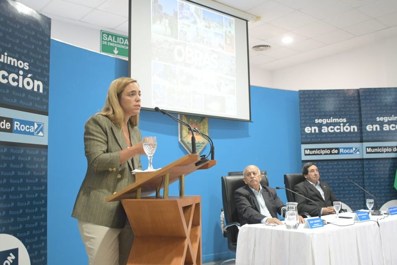 María Emilia Soria, una de las principales referentes del peronismo en Río Negro, abrió sesiones en el Concejo Deliberante de General Roca.&nbsp;