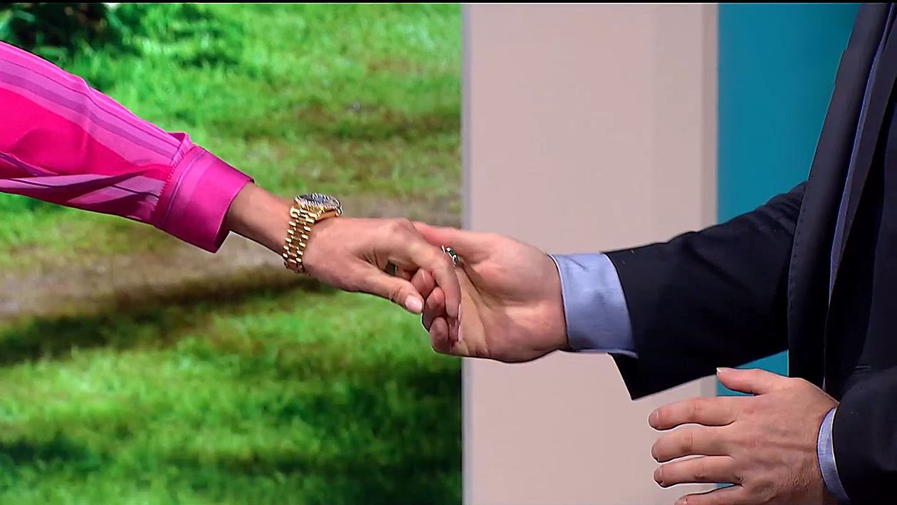 Yuyito González y Javier Milei