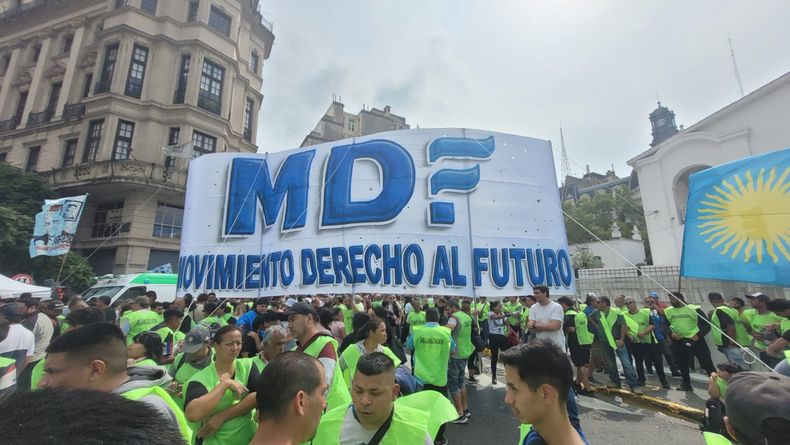Movimiento Derecho al Futuro que impulsa Axel Kicillof.