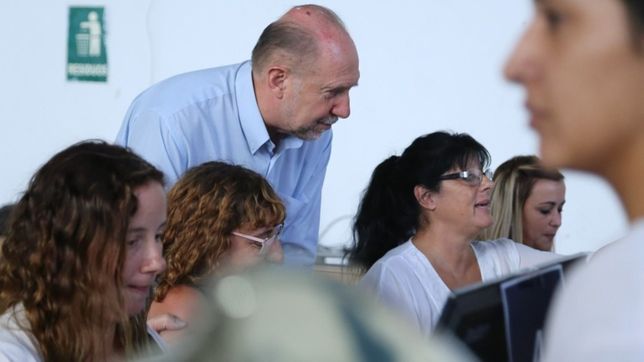 perotti se zambulle a la logica del aguante en el conflicto docente