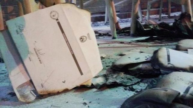 con incidentes, urnas quemadas y un lento conteo, manzur se encamina a la victoria