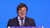 Javier Milei en Davos (Foto: NA)