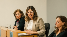 Malena Resa, presidenta del Concejo Deliberante de Plottier.