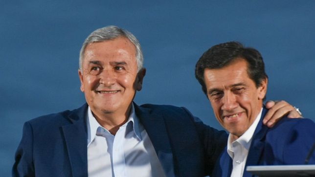 El gobernador de Jujuy Carlos Sadir y su antecesor Gerardo Morales consiguieron aval de 45 partidos para el frente que tiene nuevo nombre: Jujuy Crece.