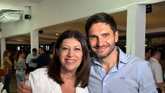 Clara García y Maximiliano Pullaro.