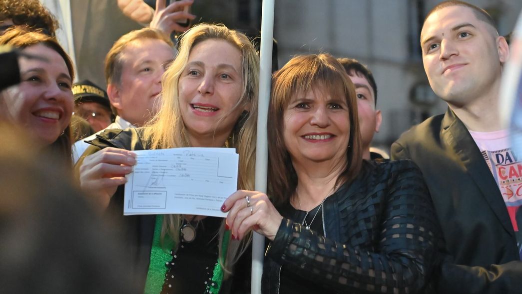 Karina Milei y Patricia Bullrich.