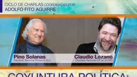 La Plata: Lozano y Pino Solanas darán una charla sobre actualidad política