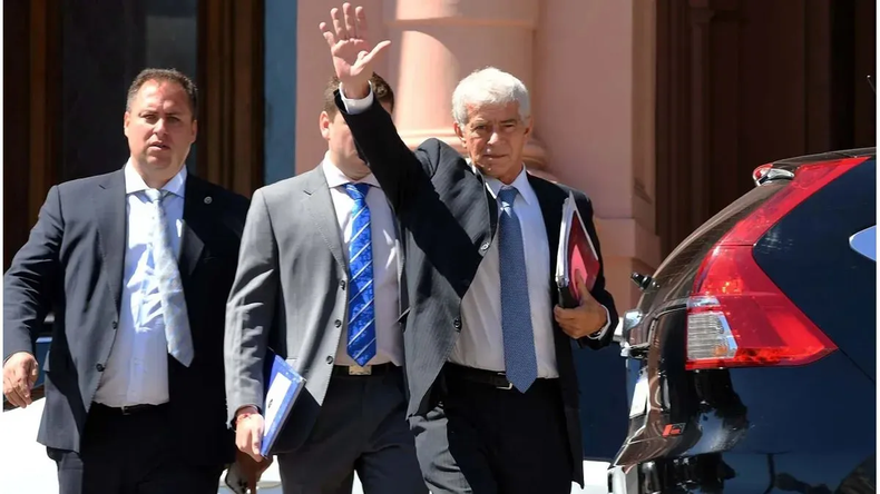 Mariano Cúneo Libarona, ministro de Justicia de Javier Milei. 