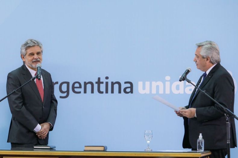Alberto Fernández y Daniel Filmus
