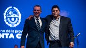 José Daniel Álvarez y Claudio Vidal se preparan para la campaña en Santa Cruz.&nbsp;