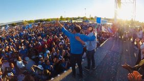 La desazón de Pechi, el velorio K con Sabbatella y un amigo a los gritos